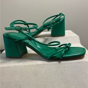 Marc Fisher Green Women's Sandals, Size 7.5, NWOT